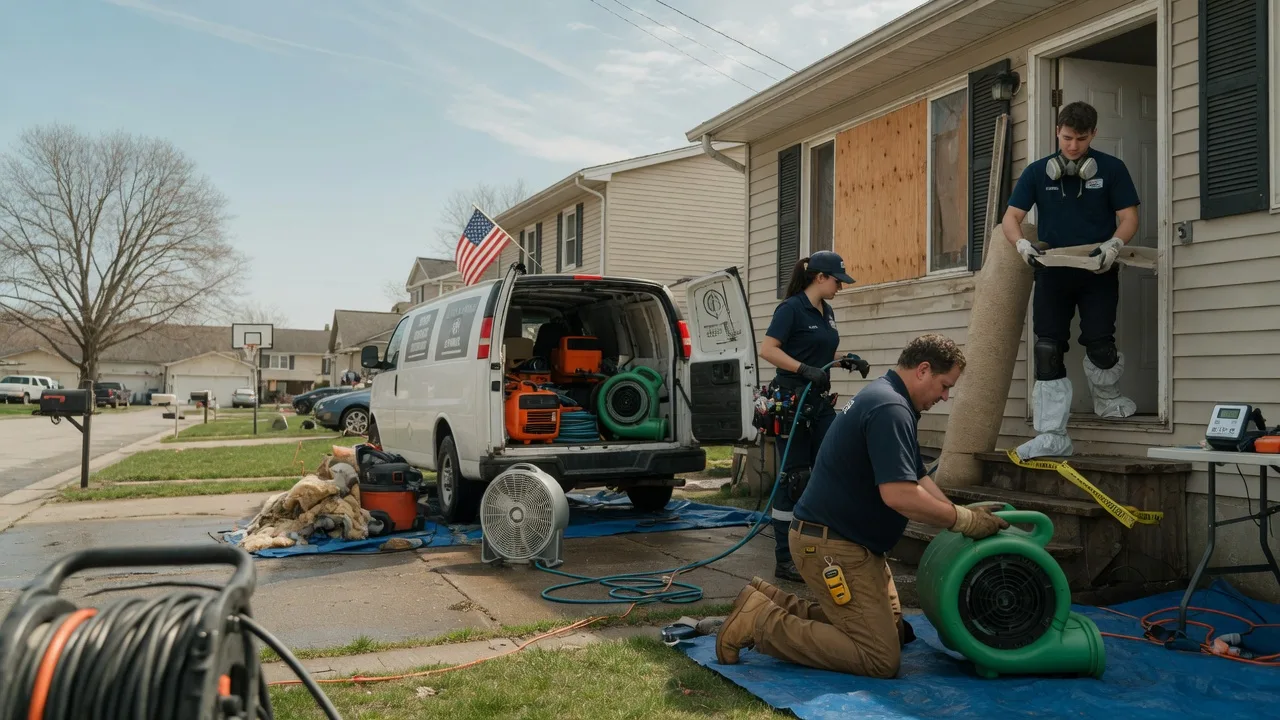 Water Damage Restoration in Mccool, MS near me